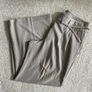 LOFT Grey Dress Pants Trousers Size 16